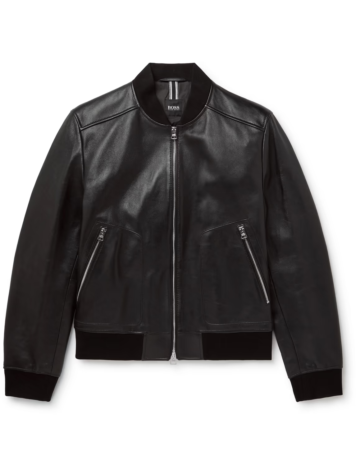 HUGO BOSS ボンバージャケット　48 美品 HUGO BOSS ボンバージャケット 48 美品