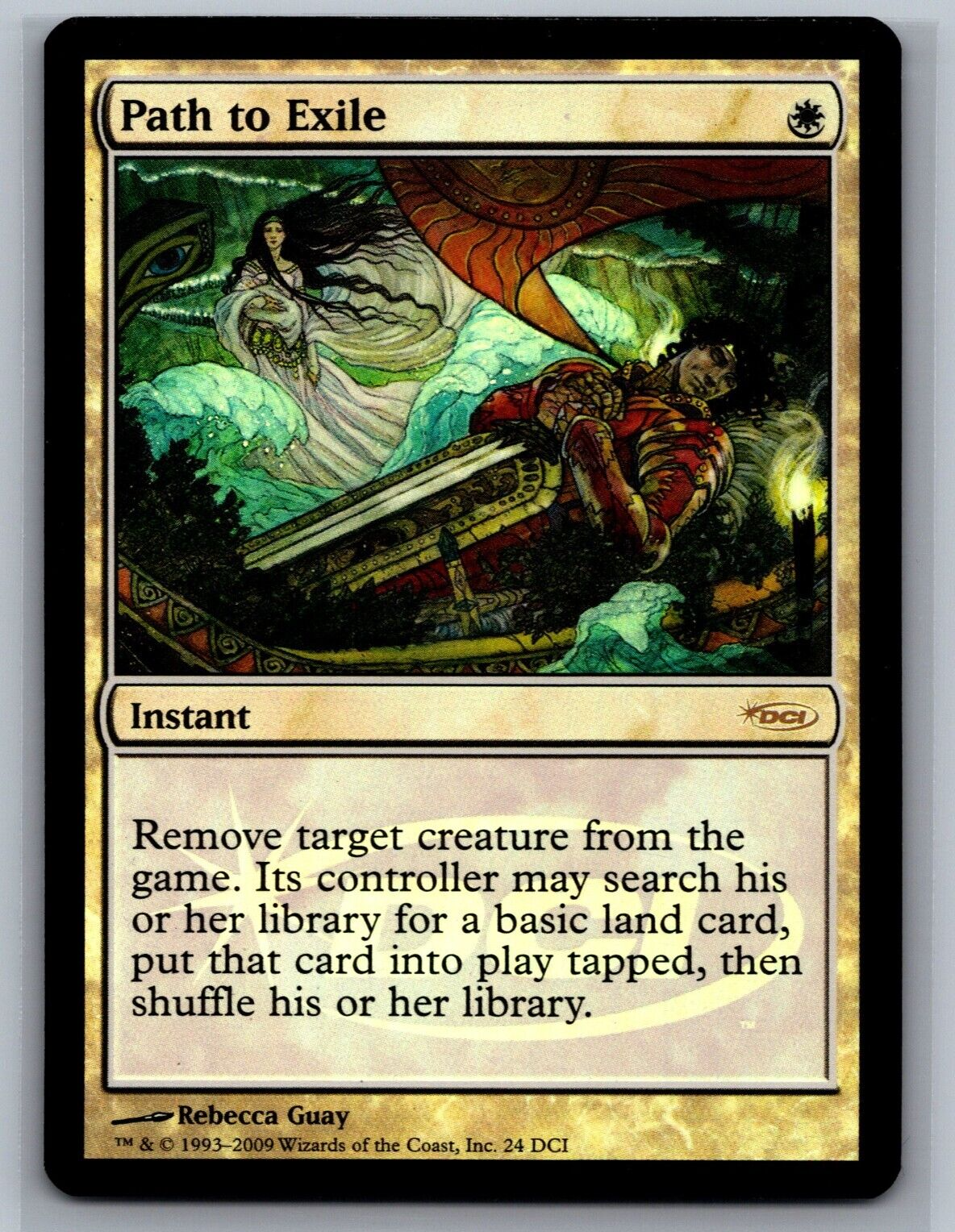 Magic The Gathering Path To Exile #24 DCI Promo Foil MTG TCG Magic The Gathering Path To Exile #24 DCI Promo Foil MTG TCG