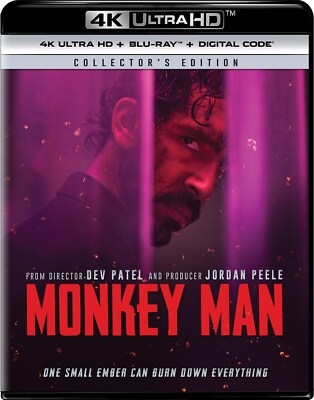 Человек-обезьяна - Коллекционное издание 4K Ultra HD + Blu-ray + Цифровое 4K UHD Blu