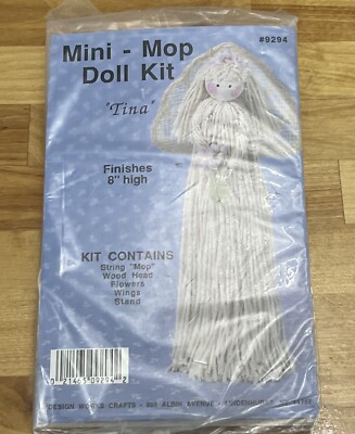 Mini Mop Doll Kit # 9294 '' Tina''  Finished Height 8''