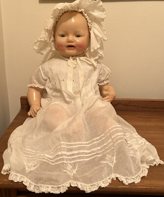 Vintage EIH Horsman Composition Baby Dimples 21