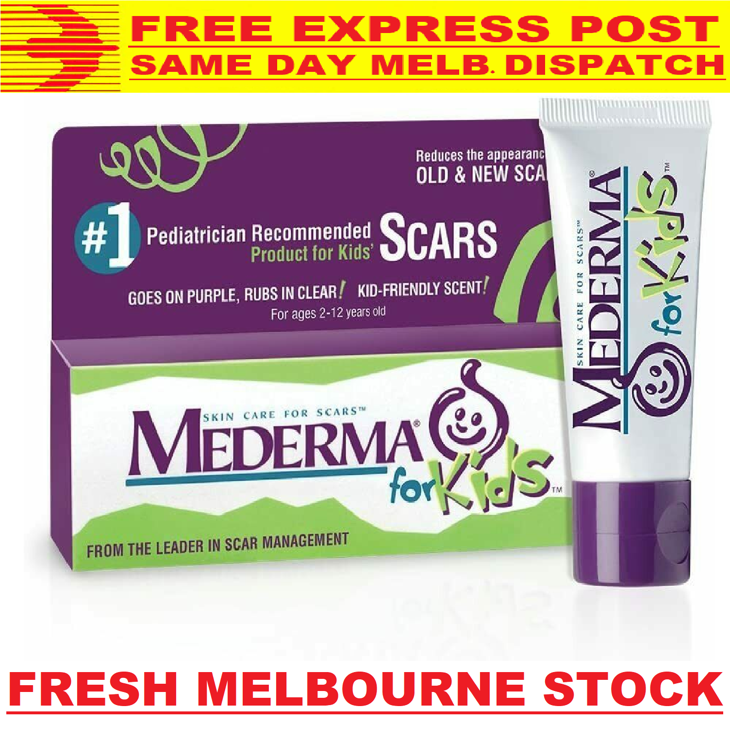 MEDERMA for KIDS Advanced Scar Gel Cream Treatment 20g Skin Care Old