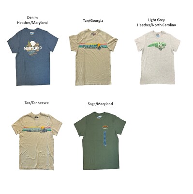 

Мужская футболка с короткими рукавами и круглым вырезом State Of Mine с трафаретным принтом State Of Mine