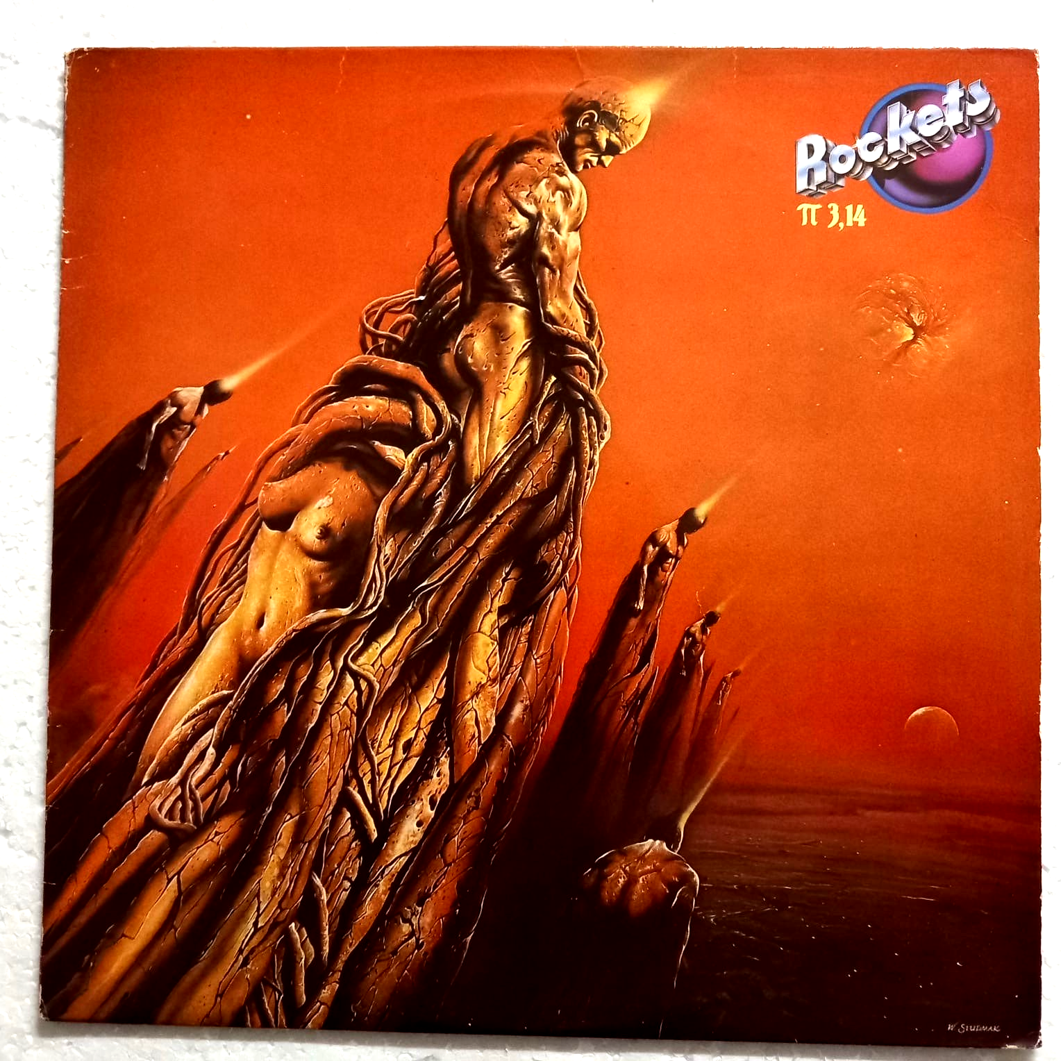 Rockets ‎π 3,14 1981 LP 33 Giri Prima Stampa Rockland Records  RKL 20279