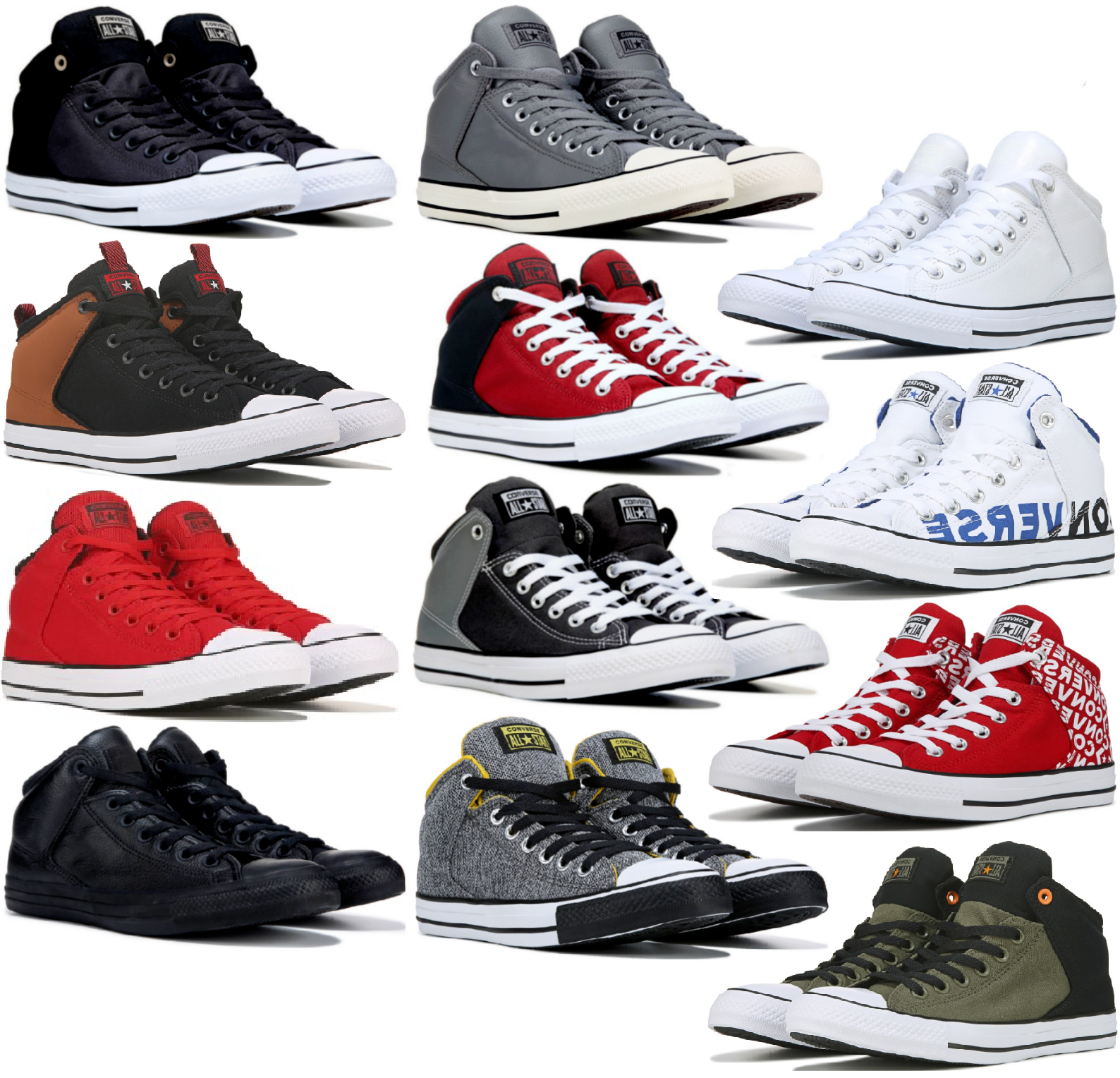 men's chuck taylor all star street mid casual sneakers