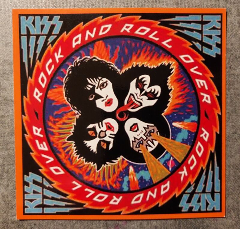 KISS Rock and Roll Over Magnet