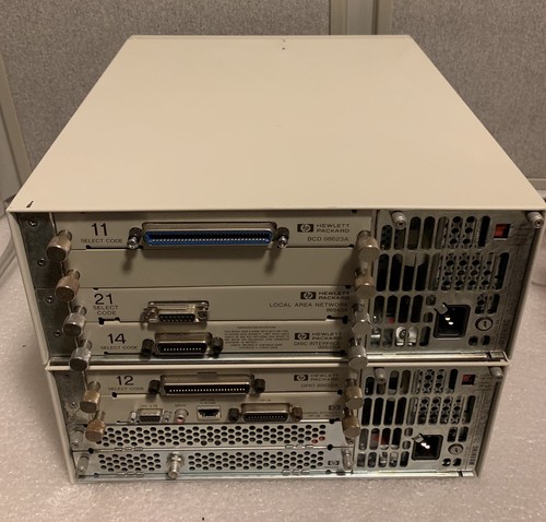 HP 9000 Series 300 w/ 98623A 98643A 98625A 98622A 98542A HUMAN INTERFACE BOARDS