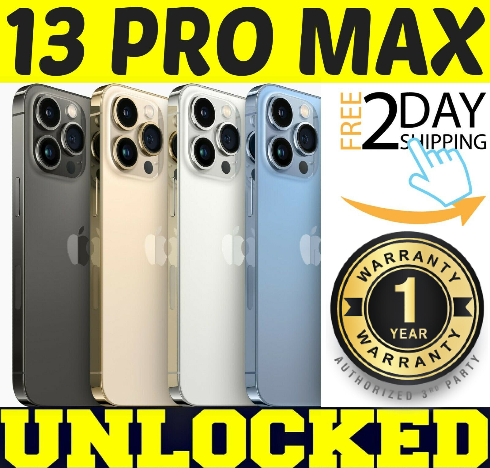 iPhone13ProMAX 512GB ゴールド Amazon.com: Apple iPhone 13 Pro Max, 512GB, Gold - Unlocked
