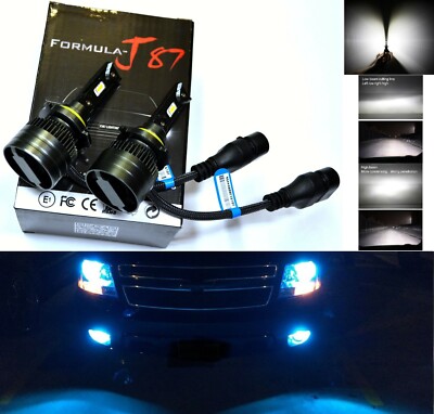 LED Kit G8 100W 9005 HB3 8000K Icy Blue Two Bulb Headlight High Beam Replacement