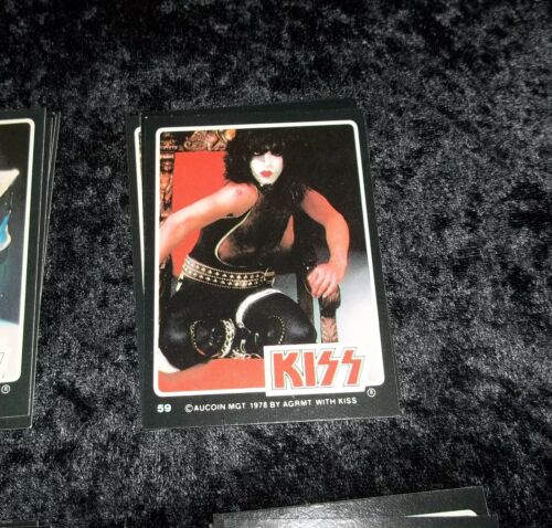 KISS ROCK STARS PHOTO CARDS DONRUSS 1979 PAUL STANLEY #59 CARD (NM) MINT  