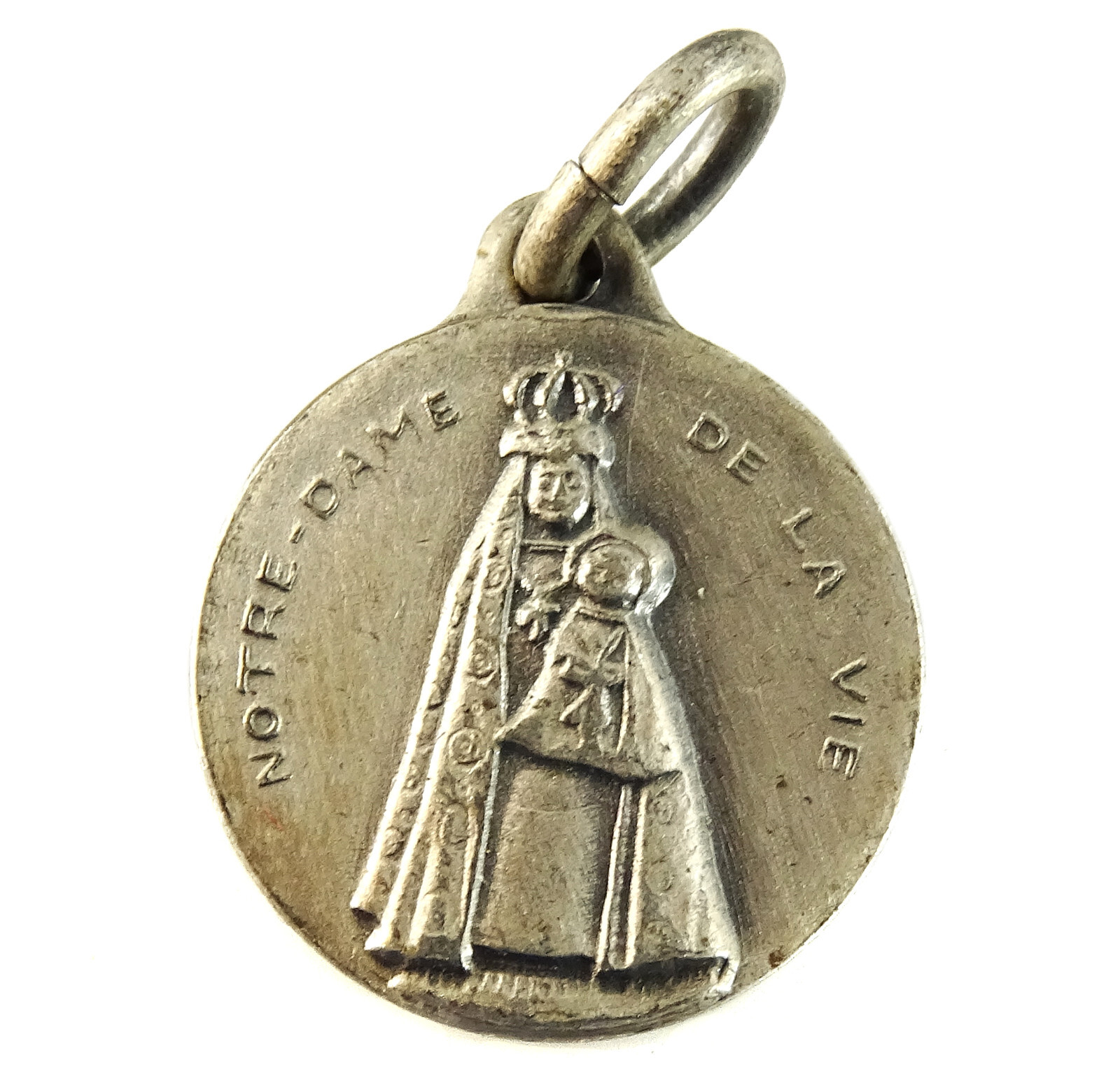 Notre Dame de la Vie Medal Medaille St Martin de Belleville