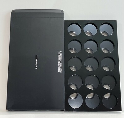 M.A.C Pro Palette x 15 Empty Eyeshadow Case NIB