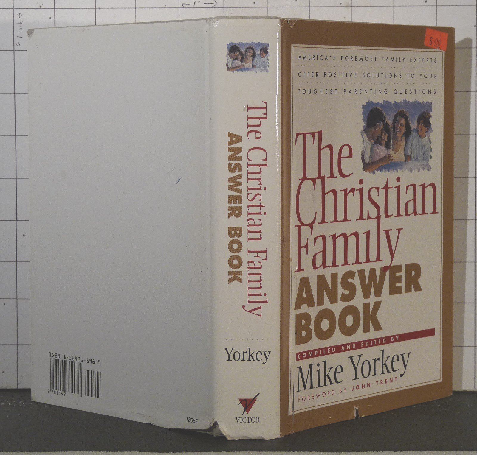 The Christian Family Answer Book   by Mike Yorkey  (1996, Hardcover)  1760