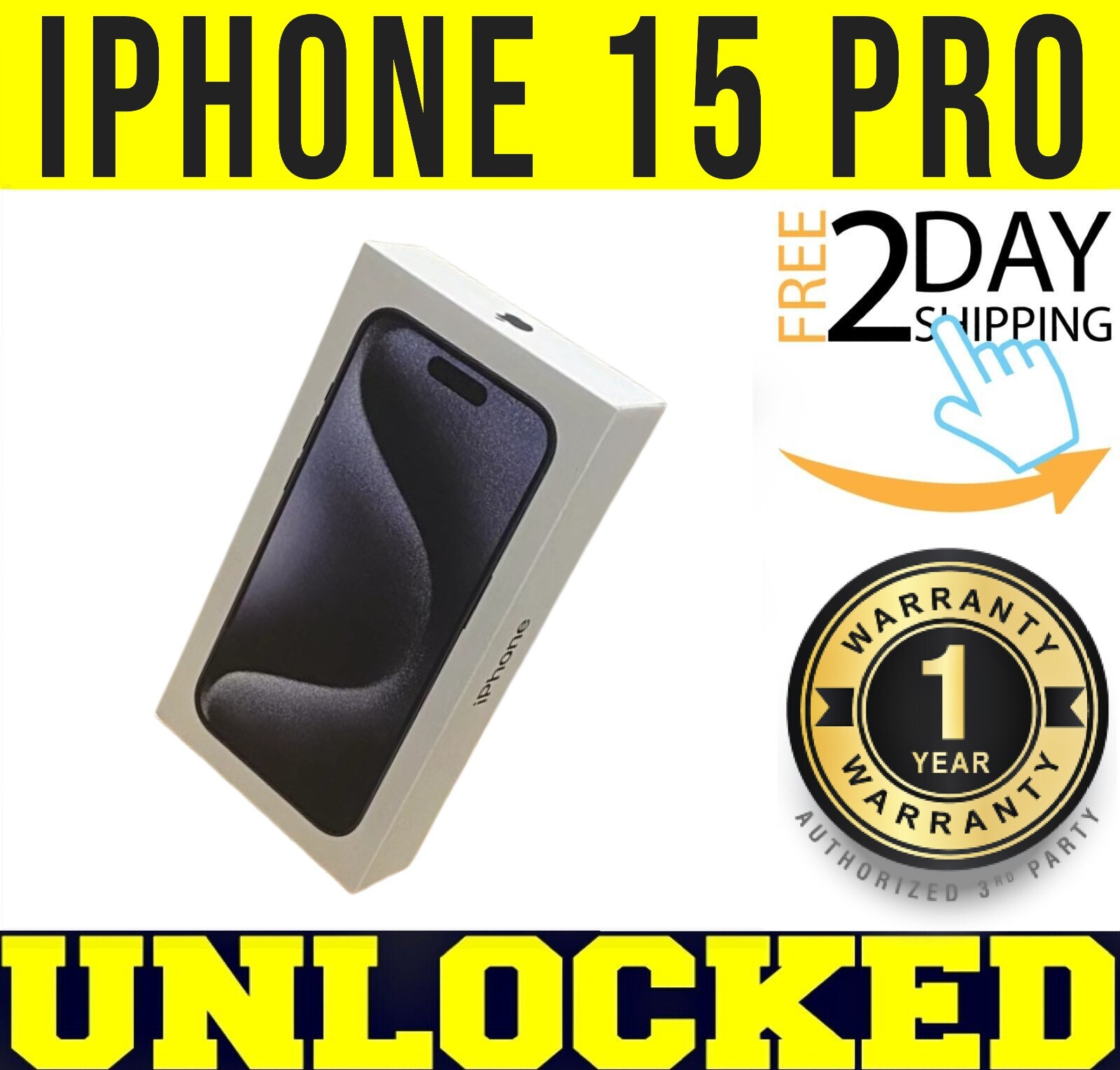 iPhone15pro 128gb 新品 Apple iPhone 15 Pro 128GB Unlocked Very Good Condition - All