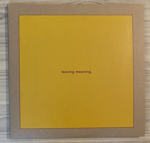 米2LP Swans Leaving Meaning. YG63 Young God Records /00520 leaving meaning. – YOUNG GOD RECORDS