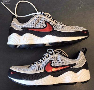 NIKE AIR Zoom Spiridon OG Basketball Sneakers Shoes Metallic Red Silver  Size 8.5のeBay公認海外通販｜セカイモン