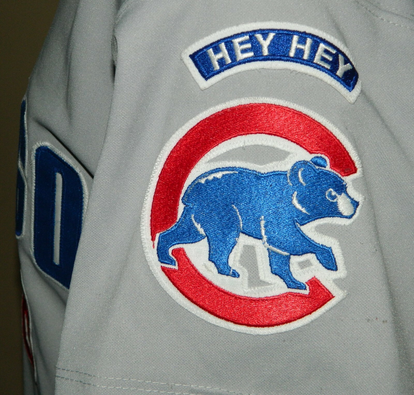 1998 Sandy Martinez (Set 2) Game Worn Chicago Cubs Road Jersey #8 - Russell