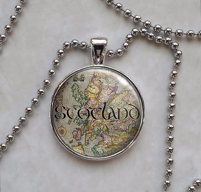 Choose a City Vintage Map Locations Pendant Necklace