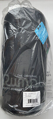 The Original Rumpl Puffy Blanket Black Solid 1 Person 52x75 TOPB-SB2-1