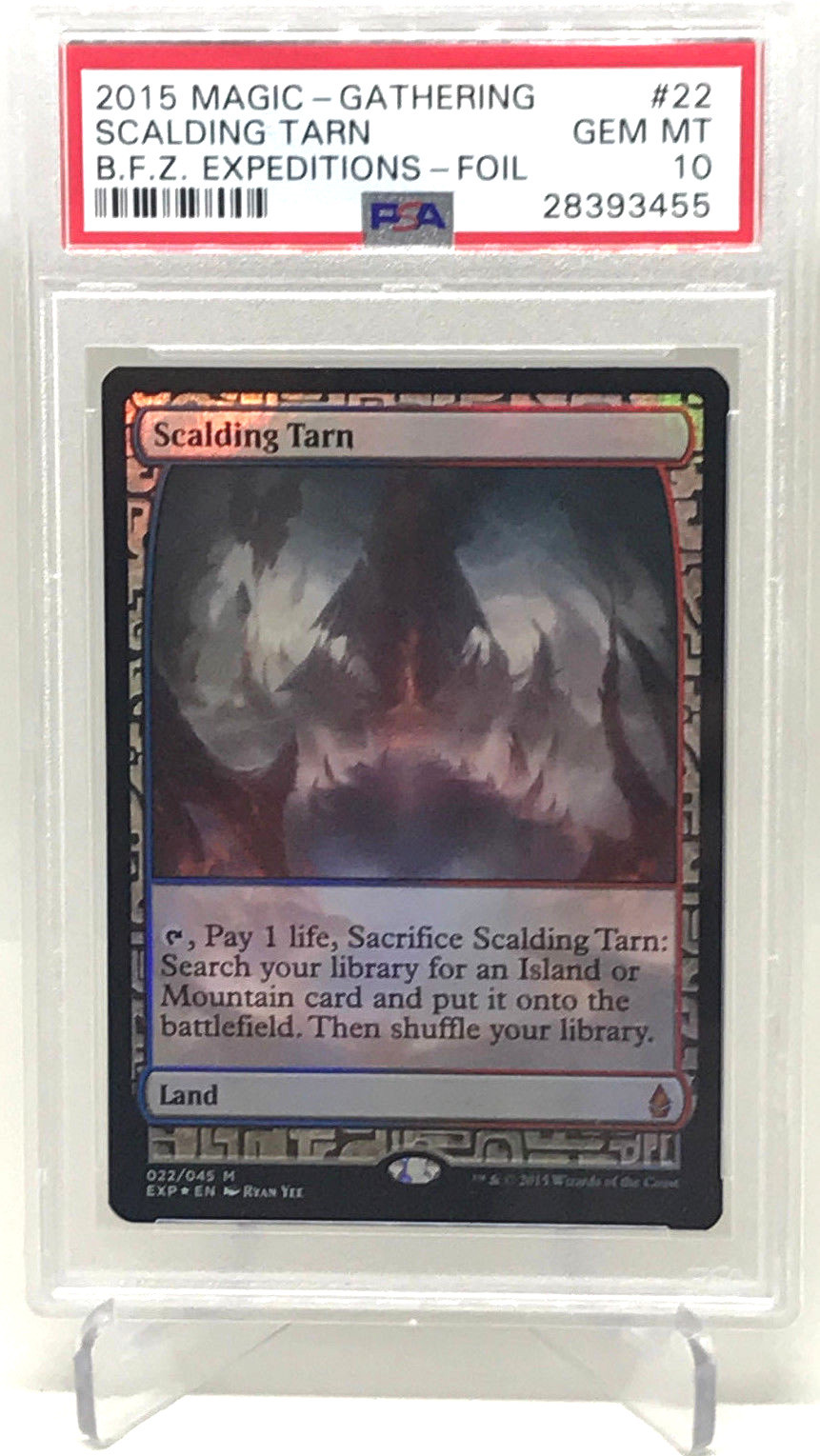 MTG Magic the Gathering SCALDING TARN Holo Foil Zendikar