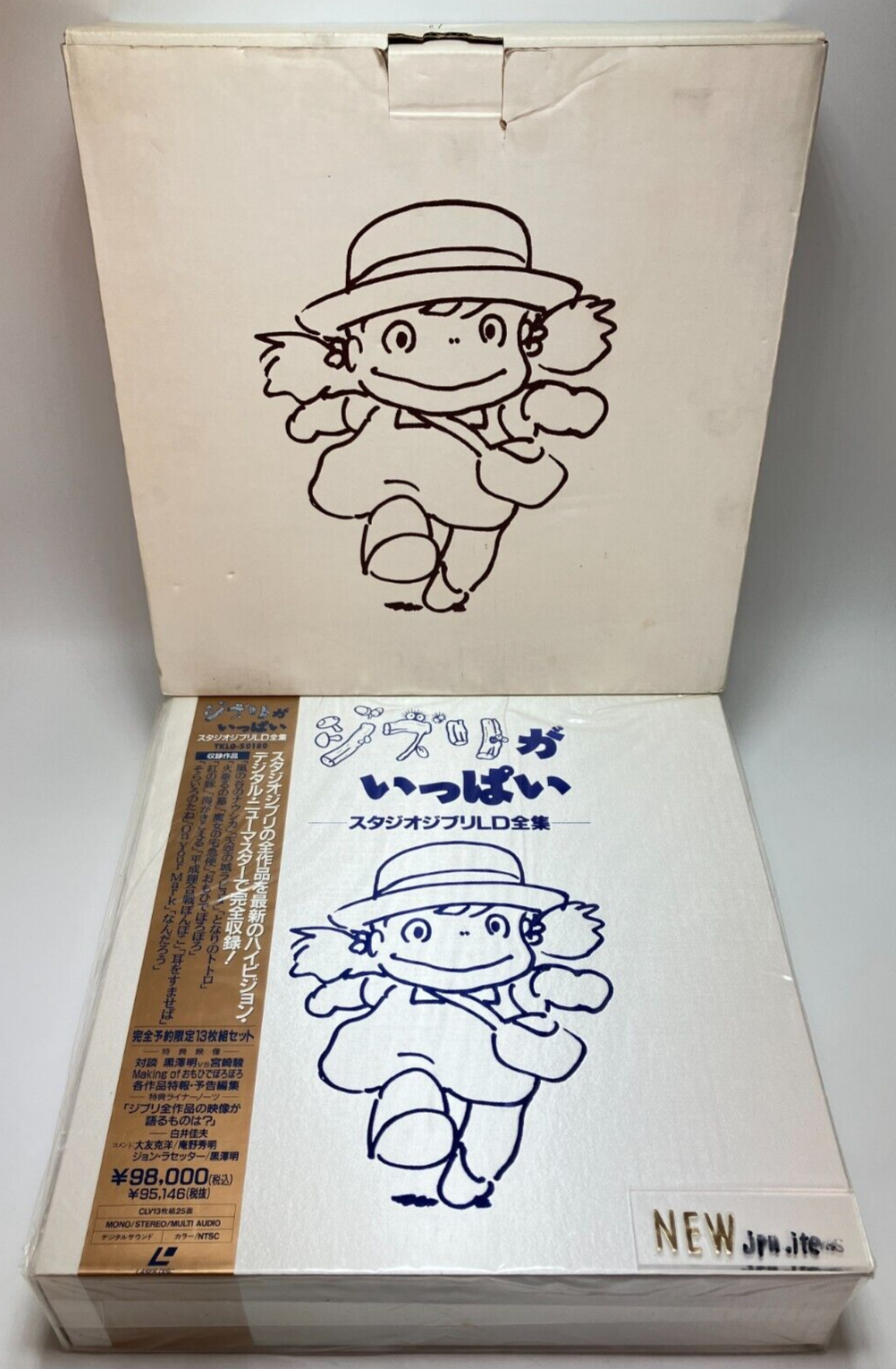 Ghibli Anime Art Works LD BOX 12 Laser Disc Hayao Miyazaki Ghibli Anime Art Works LD BOX 12 Laser Disc Hayao Miyazaki