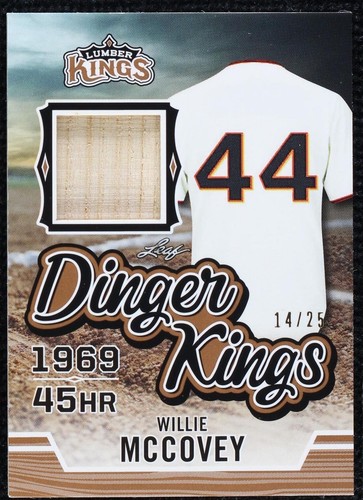 2020 Leaf Lumber Kings - Willie McCovey #DK-23