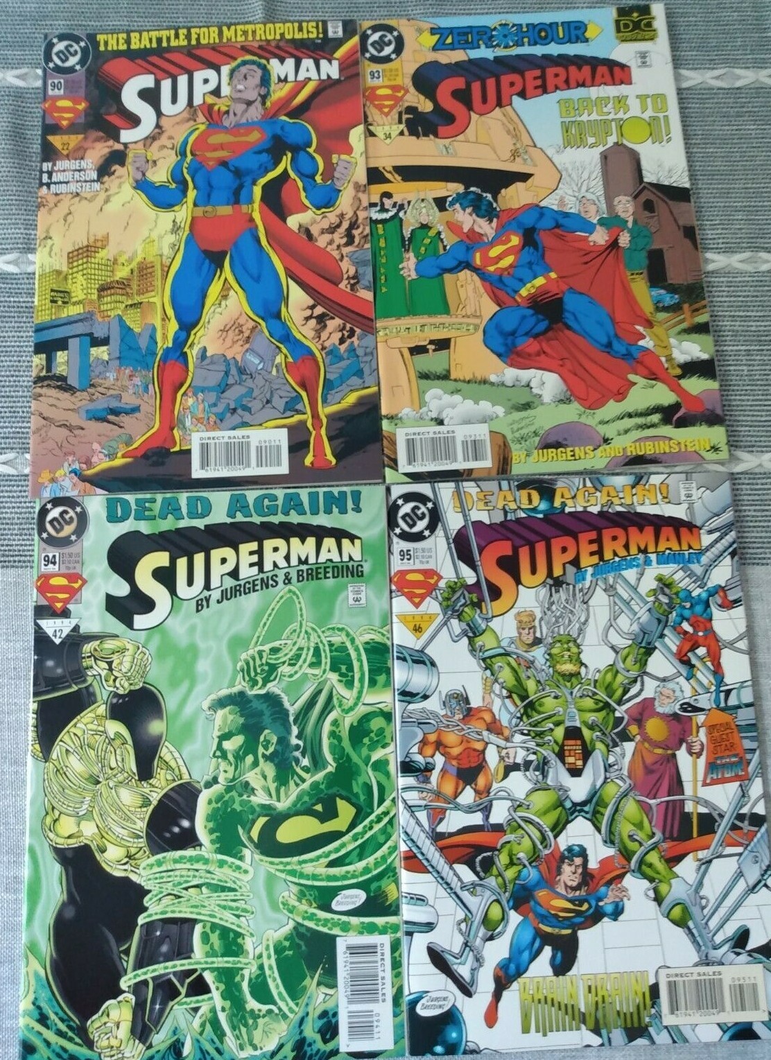 Superman #90 #93 #94 #95 DC 1994 Comic Books VF/NM | eBay