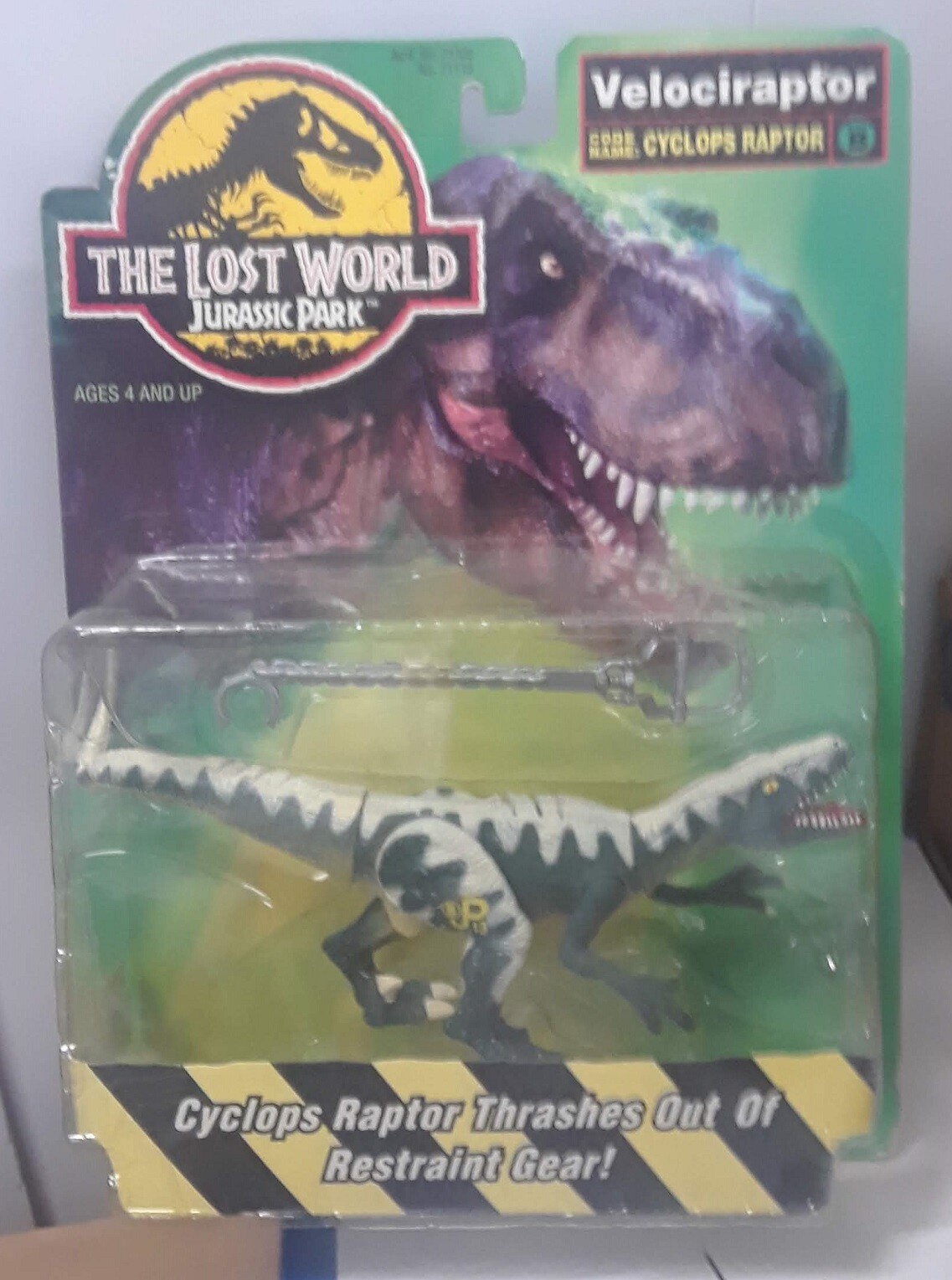 Kenner Jurassic Park The Lost World Velociraptor Action
