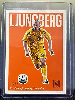 Freddie Ljungberg Sweden soccer jersey