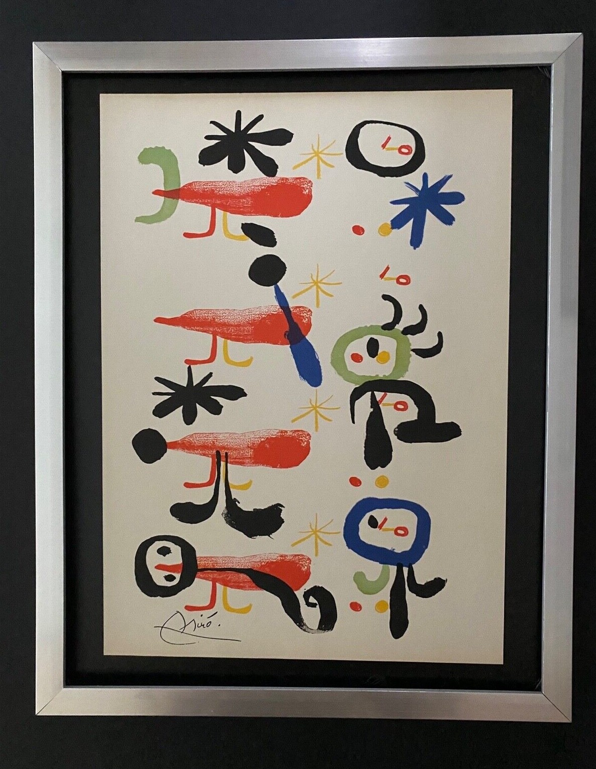 Joan Miro、PEINTURE、画集画、新品額装付 Joan Miro、PEINTURE、画集画、新品額装付 s-l1200.jpg