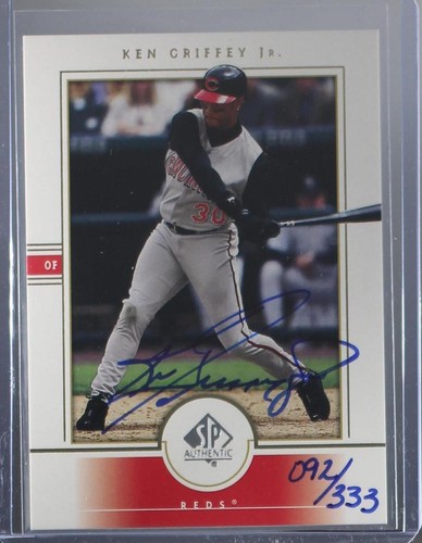 2001 SP Authentic - Ken Griffey Jr #84