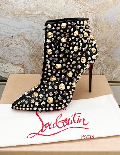 Christian Louboutin ハート装飾 レッドハイヒール 39 Christian Louboutinが魅せる新作Miss Zコレクションの