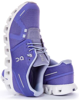 Pre-owned On Running Cloud 5 Reflective Womens Sneakers Cloudtec Shoe Lavender Us 5 - 1