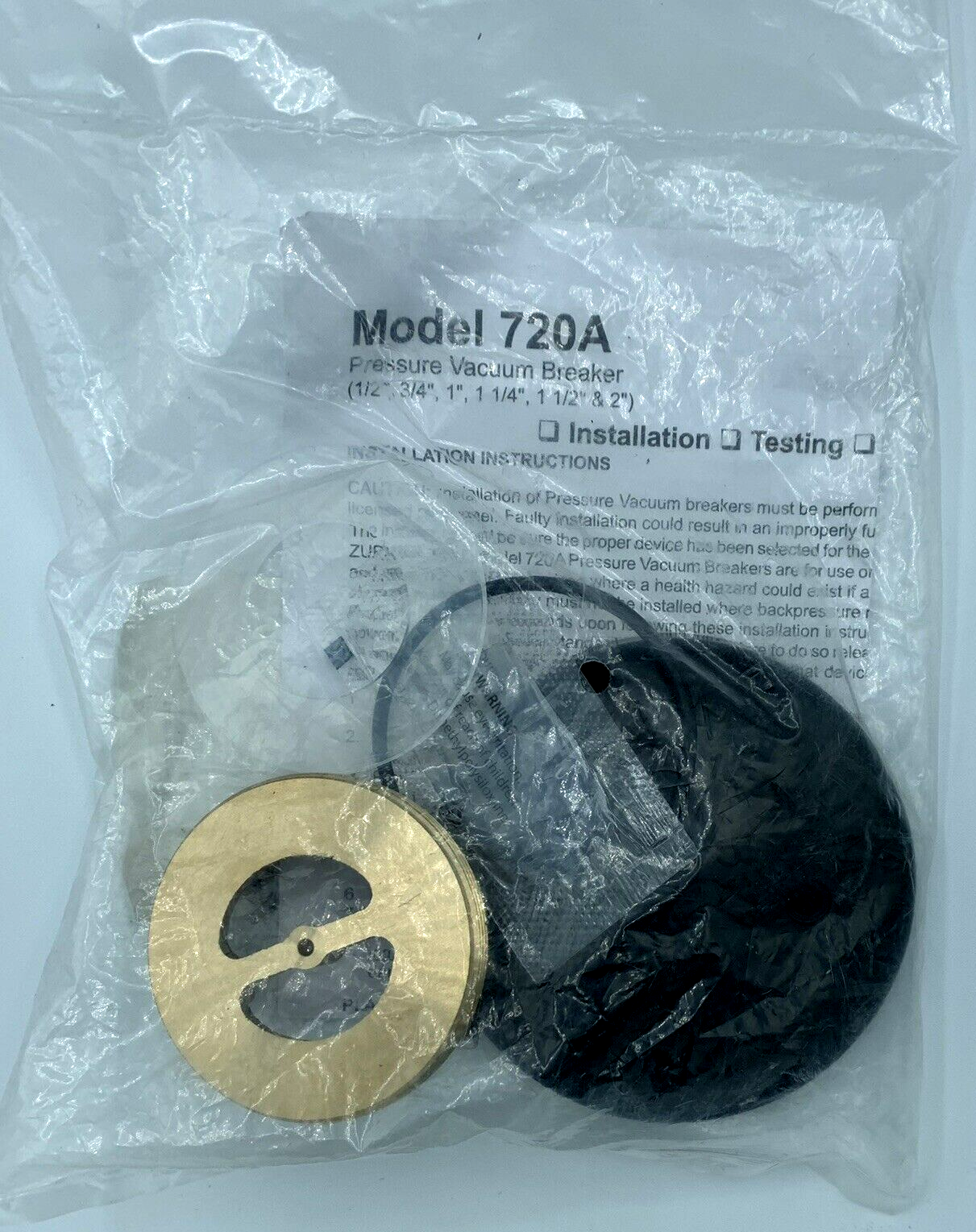 Sprinkler System Zurn Wilkins RK1-720AB 1/2