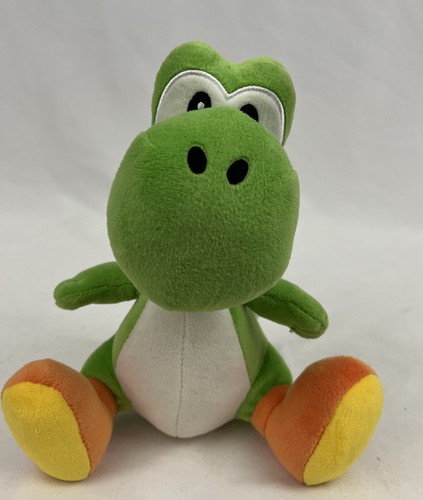 yoshiページ Nintendo 8” Green Yoshi w/Turtle Shell Plush Stuffed Doll