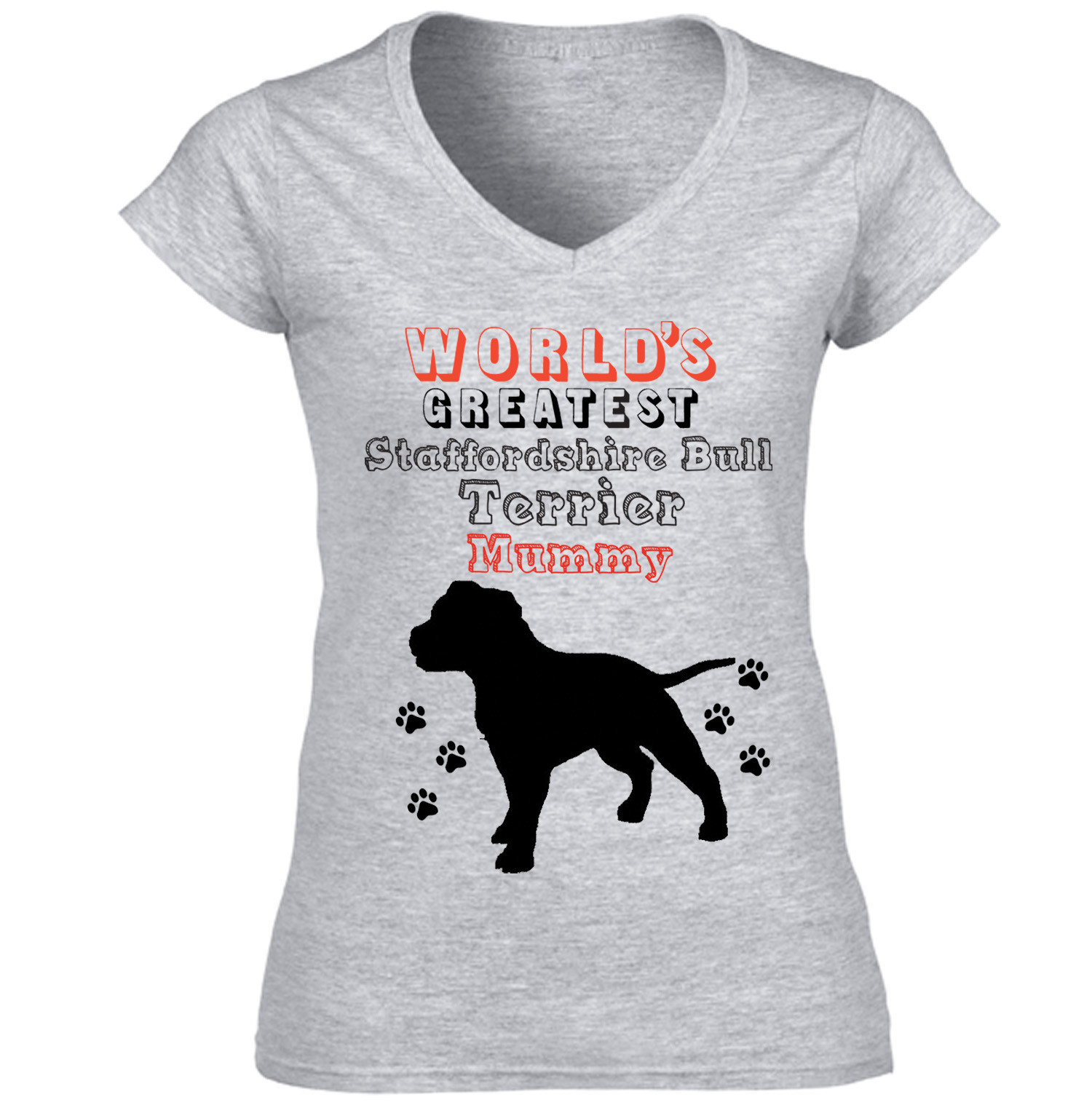 STAFFORDSHIRE BULL TERRIER APPRECIATION SOCIETY Themed Women/'s Hoody //Hoodies