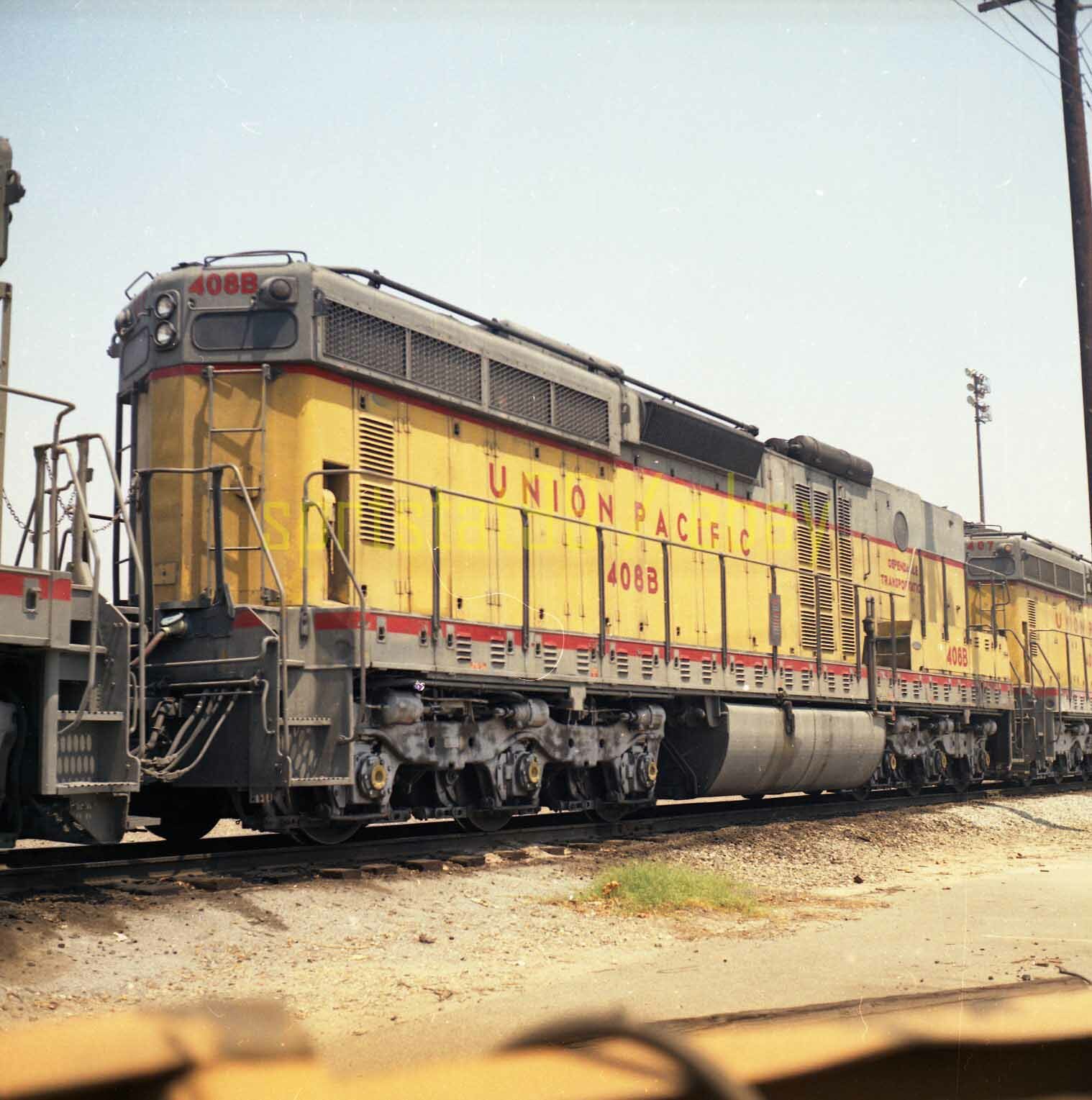 1974 UP Union Pacific EMD SD24 Locomotive #408B - Vintage