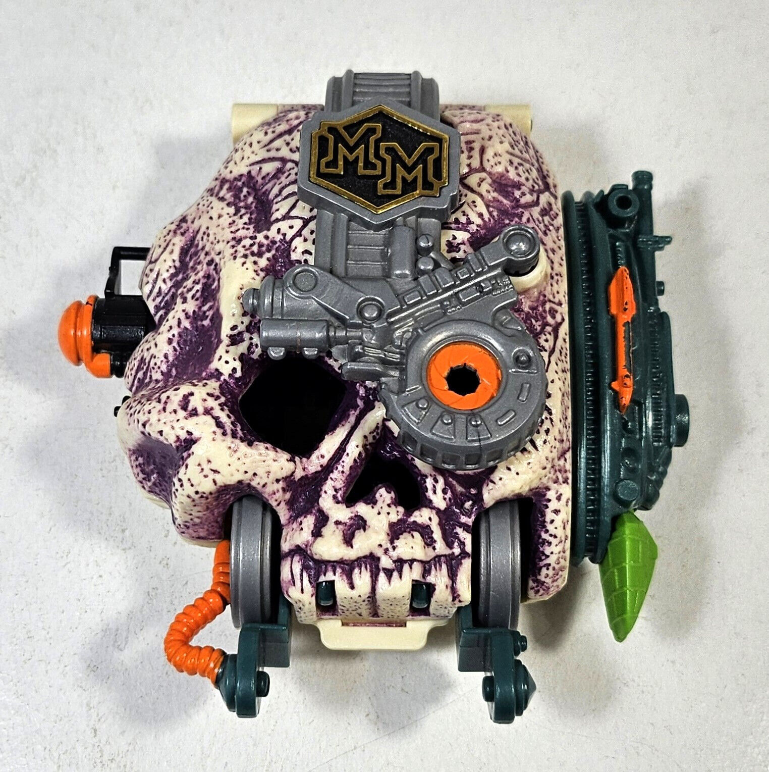 MIGHTY MAX VTG 1994 DOOM ZONE CYBERSKULL CRYO-SKULL MIGHTY MAX VTG 1994 DOOM ZONE CYBERSKULL CRYO-SKULL