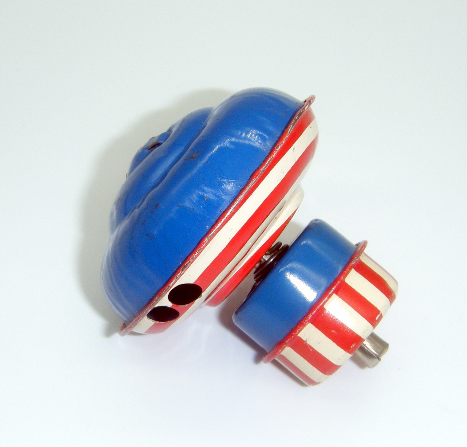 Vintage S.K.K. Japan Tin Spinning Top Pat. #118182 Very Rare