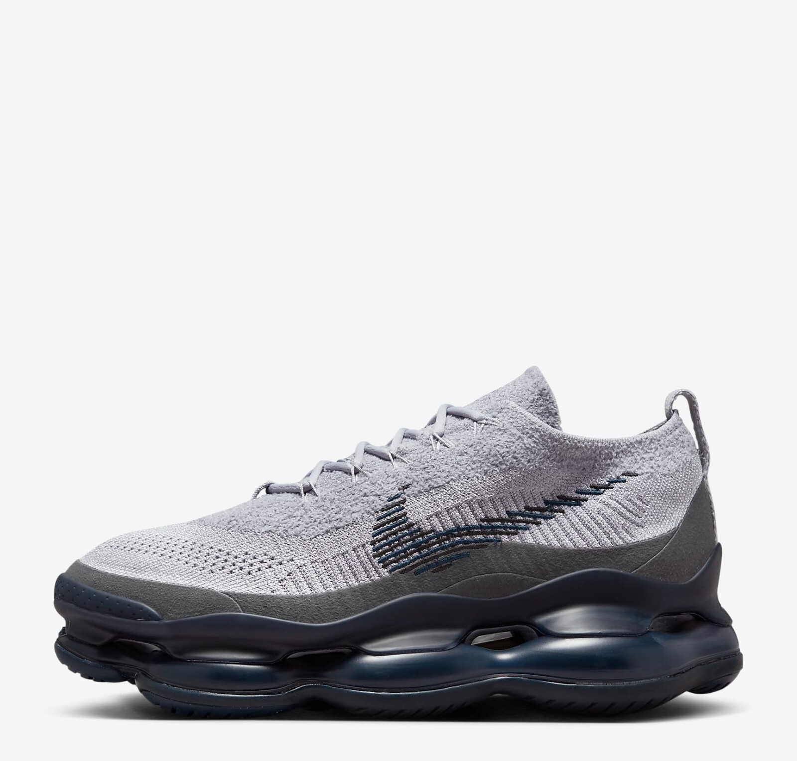 靴 NIKE Air MAX Scorpion Flyknit DJ4701-006 Nike Air Max Scorpion FlyKnit Shoes 'Pewter/Grey' (DJ4701