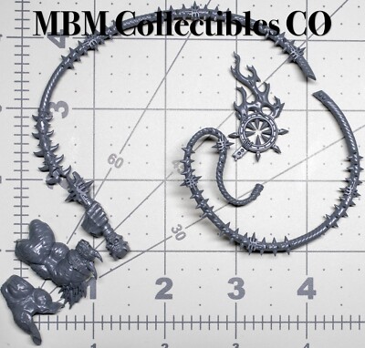 Warhammer 40K Chaos Marine Daemon BLOODTHIRSTER Bit Bits Khorne wings bloodflail