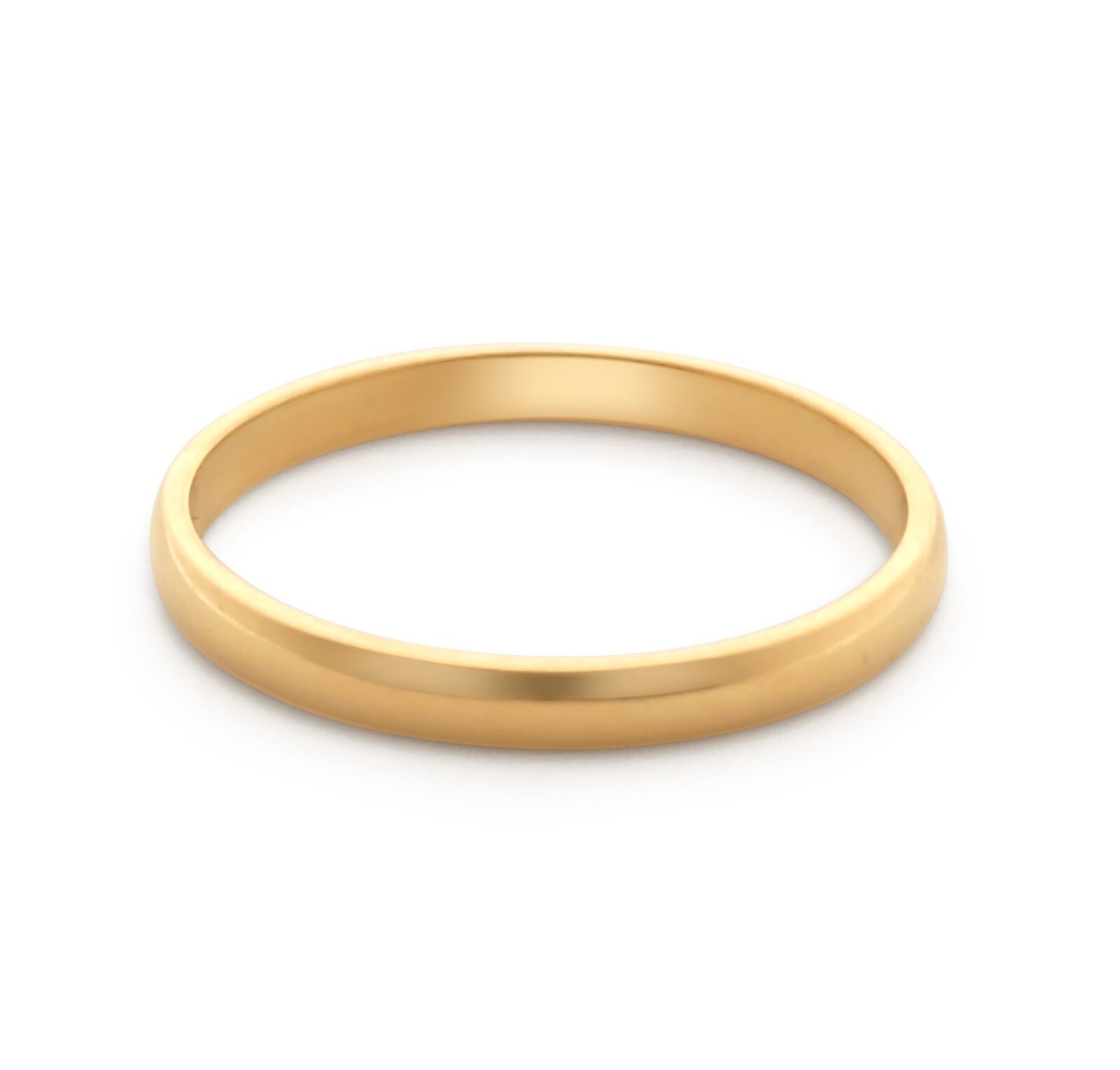 14k Solid Yellow Gold 2mm Wedding Band Ring Size 5 to 14.5 14k Solid Yellow Gold 2mm Wedding Band Ring Size 5 to 14.5