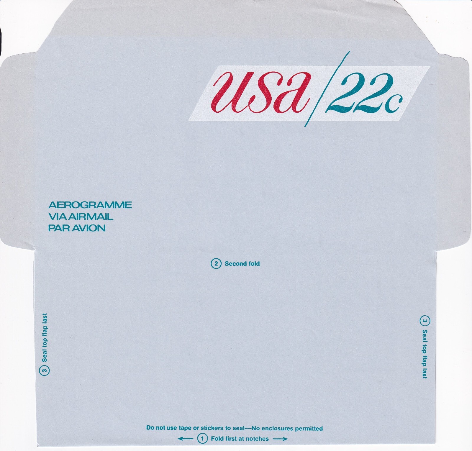 STAMP US AIRMAIL UC50 