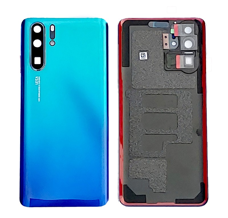 Akkudeckel Backcover GehÃ¤Use RÃ¼Ckseite Kleber FÃ¼R Huawei P30 Pro 2019 Blau