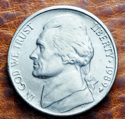 1989 P USA Jefferson 5 Cents Nickels | eBay