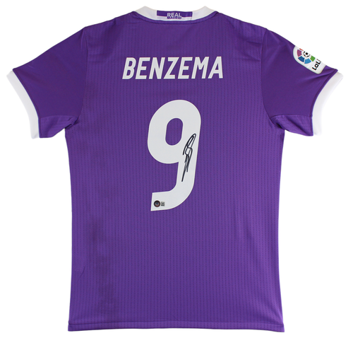 Karim Benzema Jersey Auto 50枚限定 Karim Benzema Collectibles | MVPs Authentic Signed Memorabilia