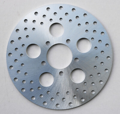 Ultima Drilled S.S. Rotor for Front FX, FXR & XL/w Dual Disc 77-83 OEM 44137-77A