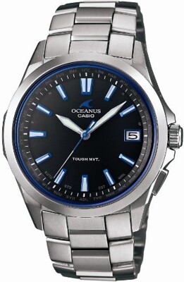 Pre-owned Casio Oceanus Ocw-s100-1ajf Titanium Men's Watch 41.5mm Japan Fast Ship