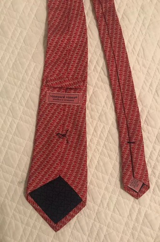 Vineyard Vines Boy/youth Tie Red Whales All-Over Kids