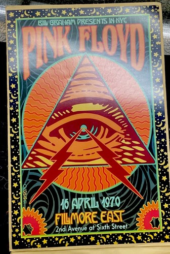 Bill Graham Fillmoreフィルモアロックポスター　サイケデリック Fillmore Peacock - Psychedelic Posters Art Print – Laughing